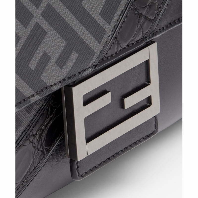 Fendi 男士 Baguette單肩包均碼碼常規、27cm*6.5cm*15cm-4