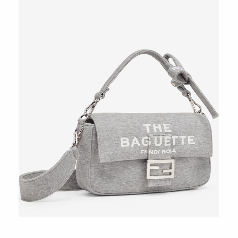 Fendi 男士 Baguette 徽標斜挎包均碼碼常規、27cm*6.5cm*15cm-7