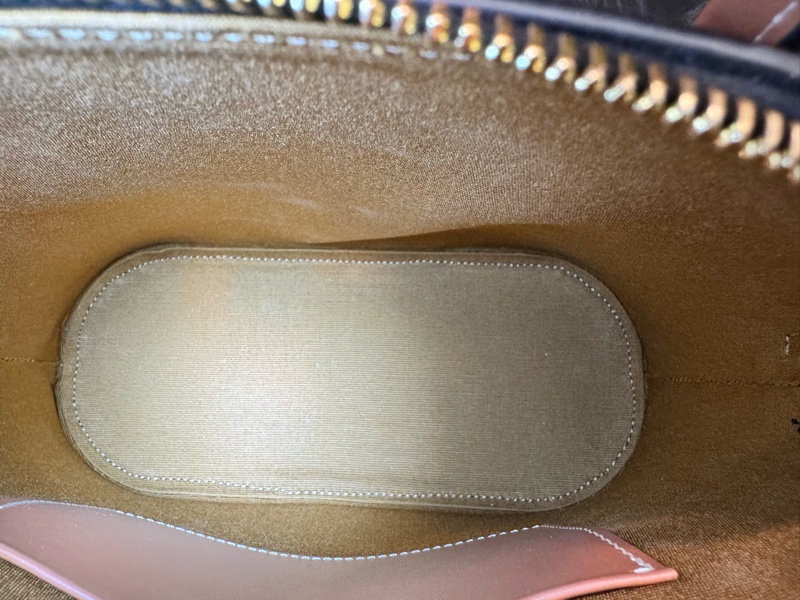 CELINE TEEN HONORINE標誌印花及牛皮革手袋-8