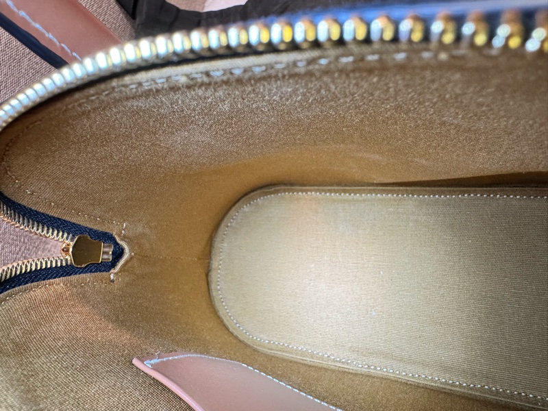 CELINE TEEN HONORINE標誌印花及牛皮革手袋-9