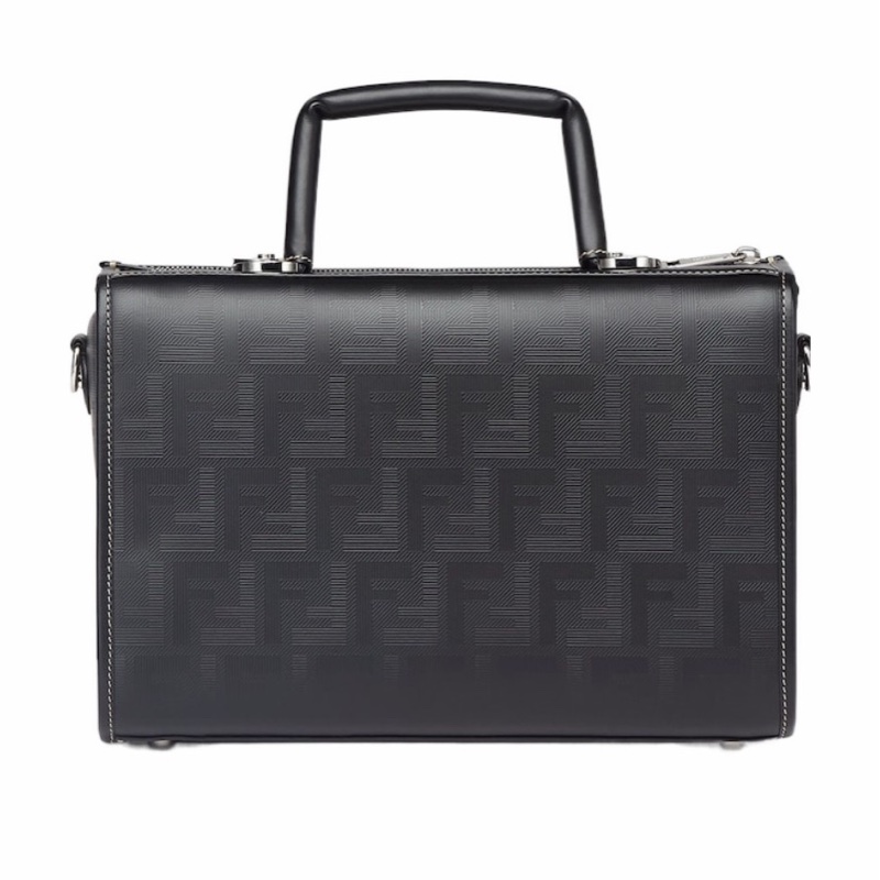 Fendi 男士 Soft Trunk徽標手提包均碼碼常規、31 X 15 X 22 CM-1