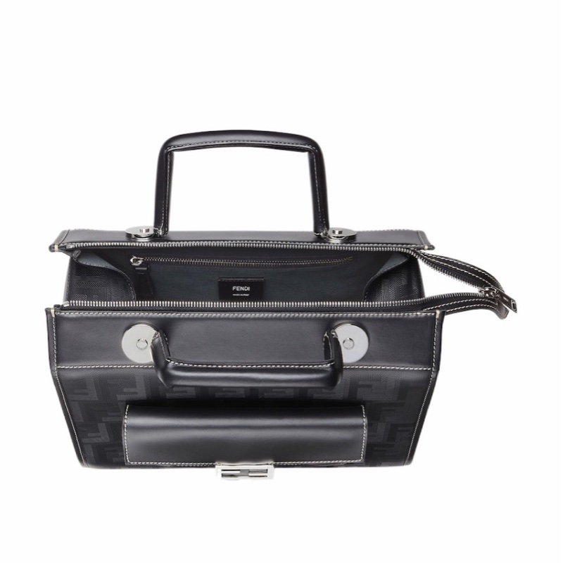 Fendi 男士 Soft Trunk徽標手提包均碼碼常規、31 X 15 X 22 CM-2