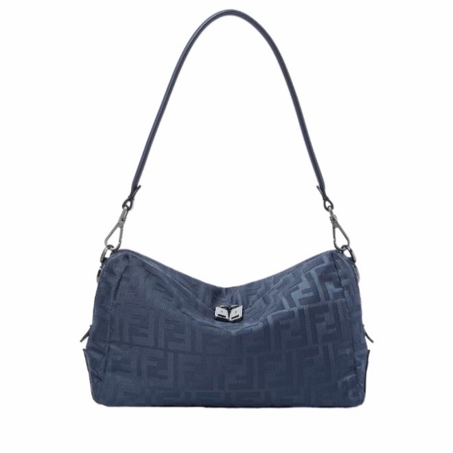 Fendi 男士 Squared FF Fendi Lui 中號單肩包均碼碼中號、28cm*11cm*19cm-0