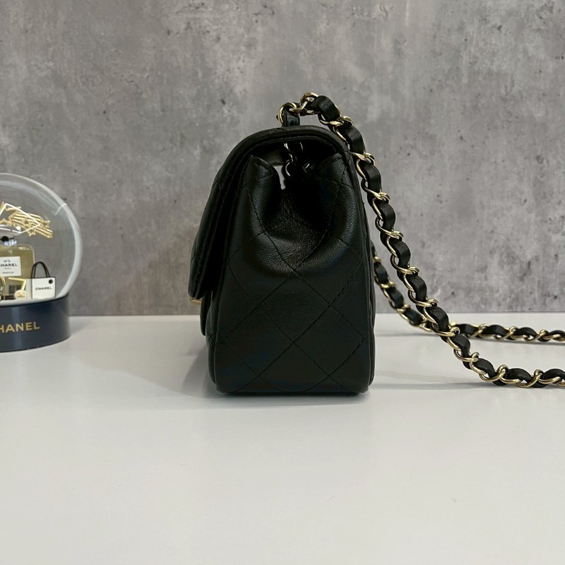 Chanel 黑金方胖 晶片款-2