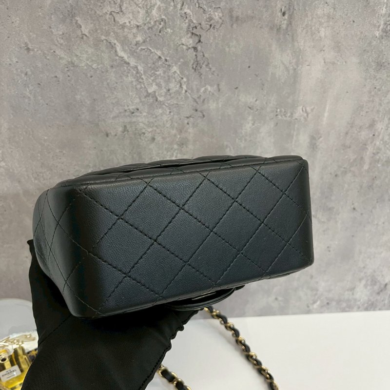 Chanel 黑金方胖 晶片款-4