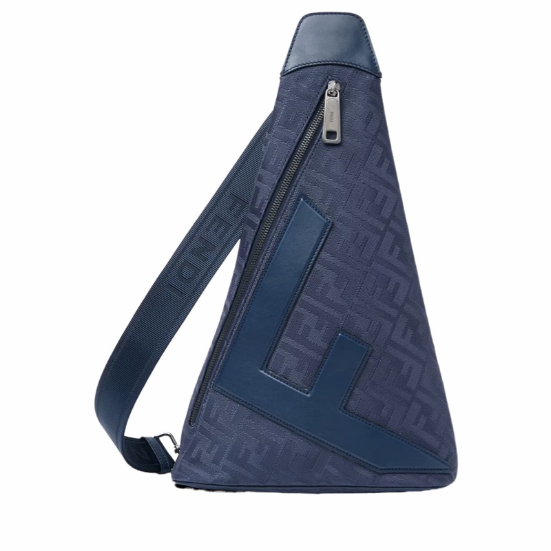 Fendi 男士 Cono 大號單肩包均碼碼大號、24cm*12.5cm*42cm-0
