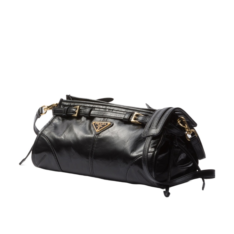 Prada 女士 小號徽標單肩包均碼碼小號、26cm*12cm*14cm-5