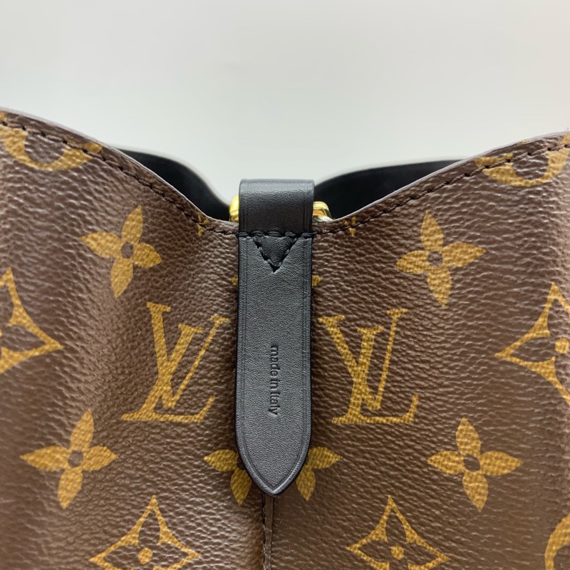 LouisVuitton路易威登 黑水桶 芯片款 無附件-4