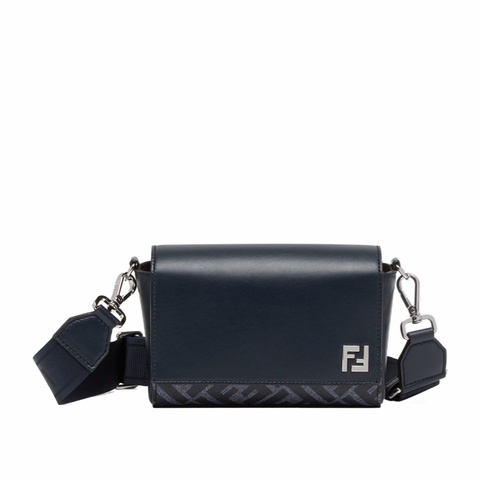 Fendi 男士 FF Squared緊湊型單肩包均碼碼17.5cm*6.5cm*12cm