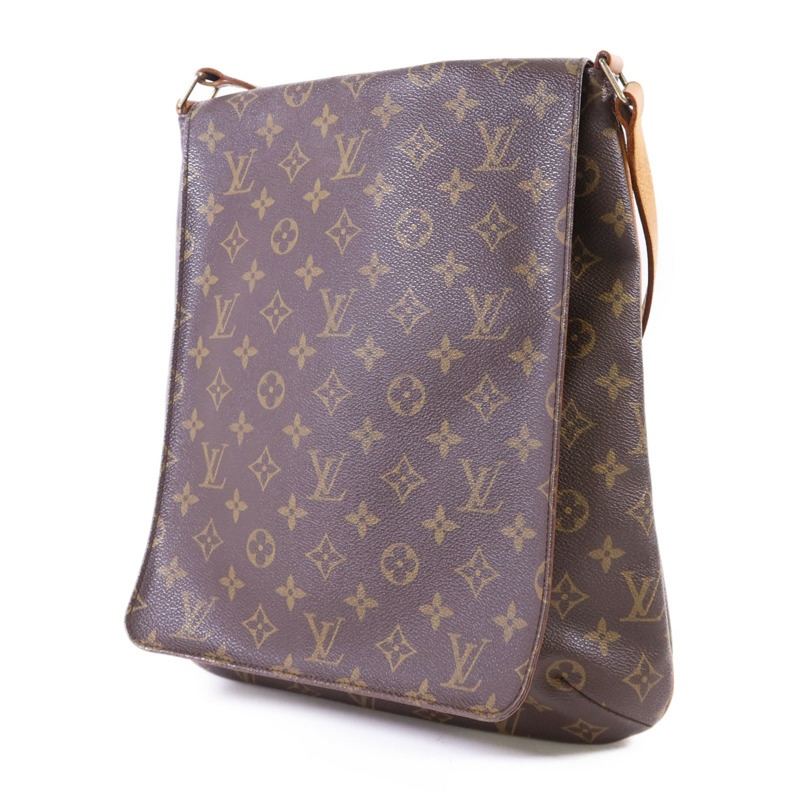 LOUIS VUITTON Monogram Musette金扣肩背袋-2