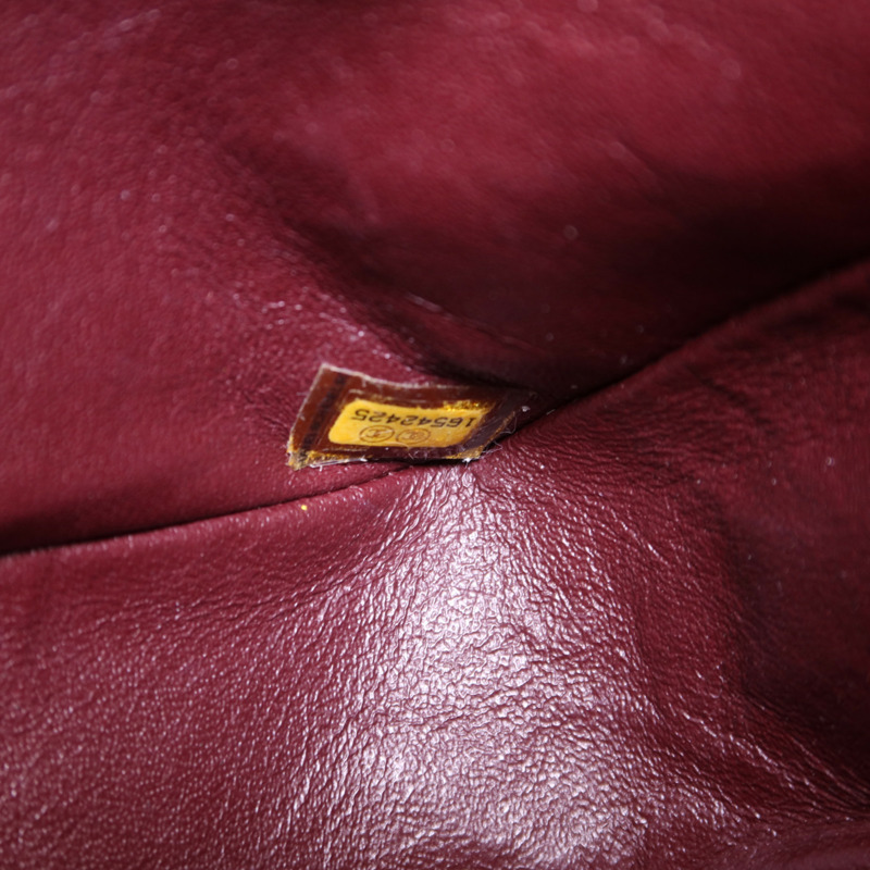 CHANEL 牛皮皮革Classic 25金扣鏈帶肩背袋-8