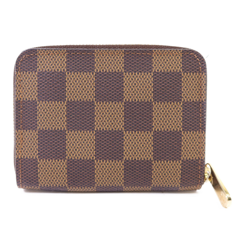 LOUIS VUITTON Damier Zippy Coin Purse金扣零錢包-1