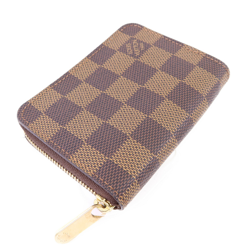 LOUIS VUITTON Damier Zippy Coin Purse金扣零錢包-2