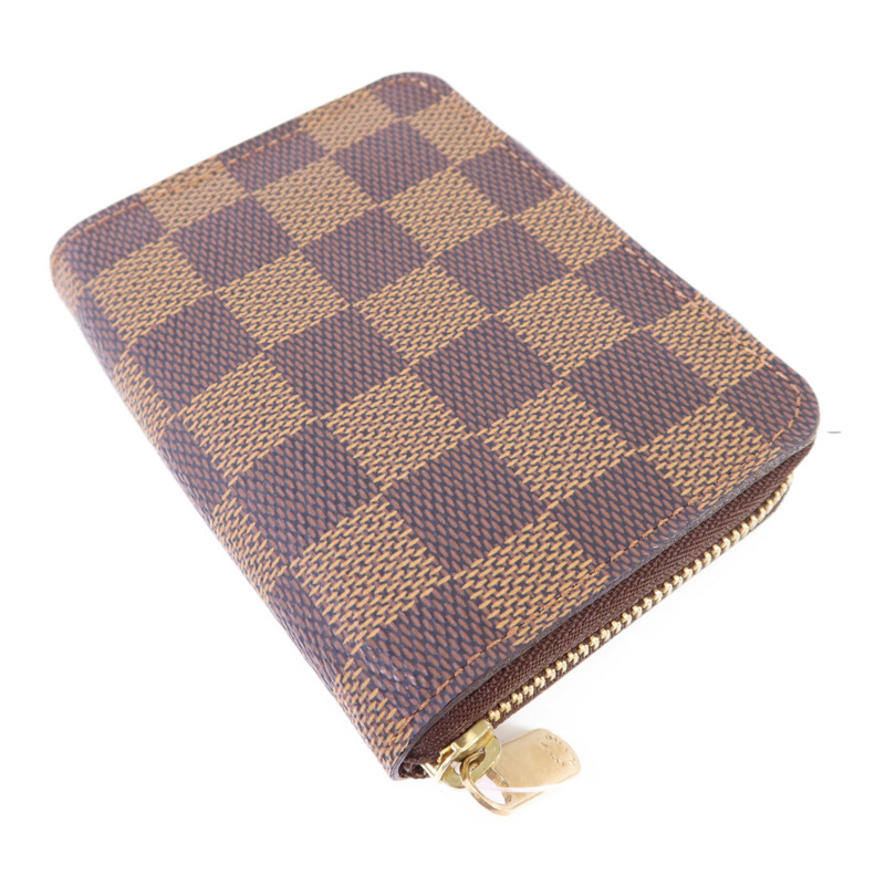 LOUIS VUITTON Damier Zippy Coin Purse金扣零錢包-3