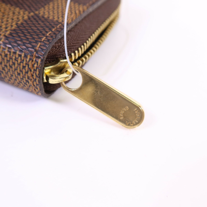 LOUIS VUITTON Damier Zippy Coin Purse金扣零錢包-7