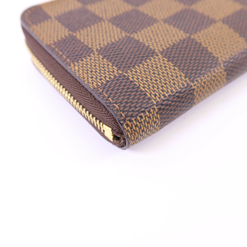 LOUIS VUITTON Damier Zippy Coin Purse金扣零錢包-8