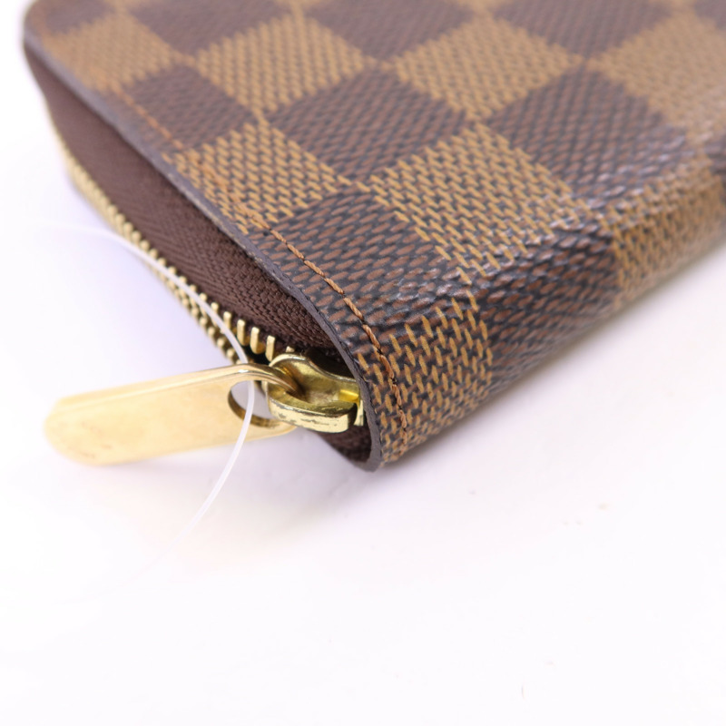 LOUIS VUITTON Damier Zippy Coin Purse金扣零錢包-11