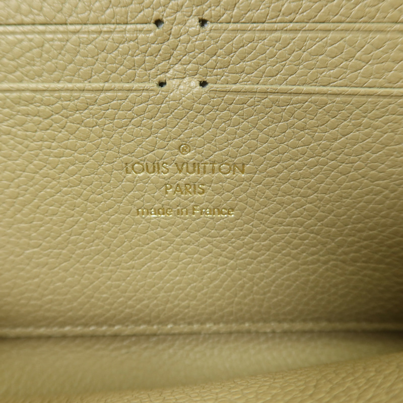 LOUIS VUITTON Monogram Empreinte Clemence Wallet金扣長錢包-5
