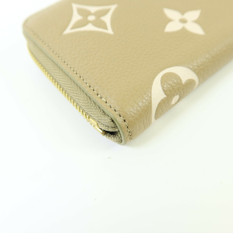 LOUIS VUITTON Monogram Empreinte Clemence Wallet金扣長錢包-7