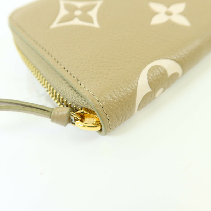 LOUIS VUITTON Monogram Empreinte Clemence Wallet金扣長錢包-10