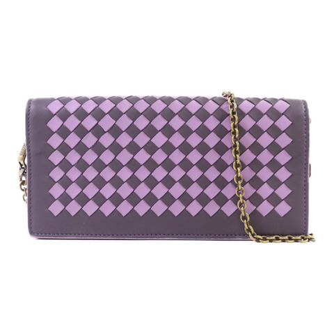 BOTTEGA VENETA 牛皮皮革Intrecciato Chain鏈帶肩背袋