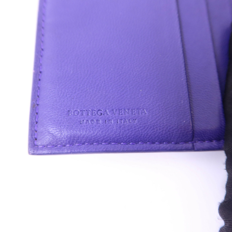 BOTTEGA VENETA 羊皮皮革W Snap Wallet金扣錢包-7