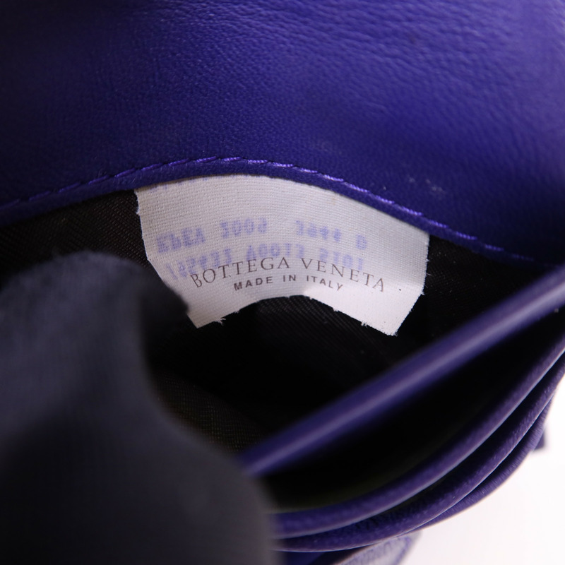 BOTTEGA VENETA 羊皮皮革W Snap Wallet金扣錢包-8