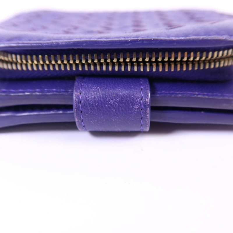 BOTTEGA VENETA 羊皮皮革W Snap Wallet金扣錢包-16