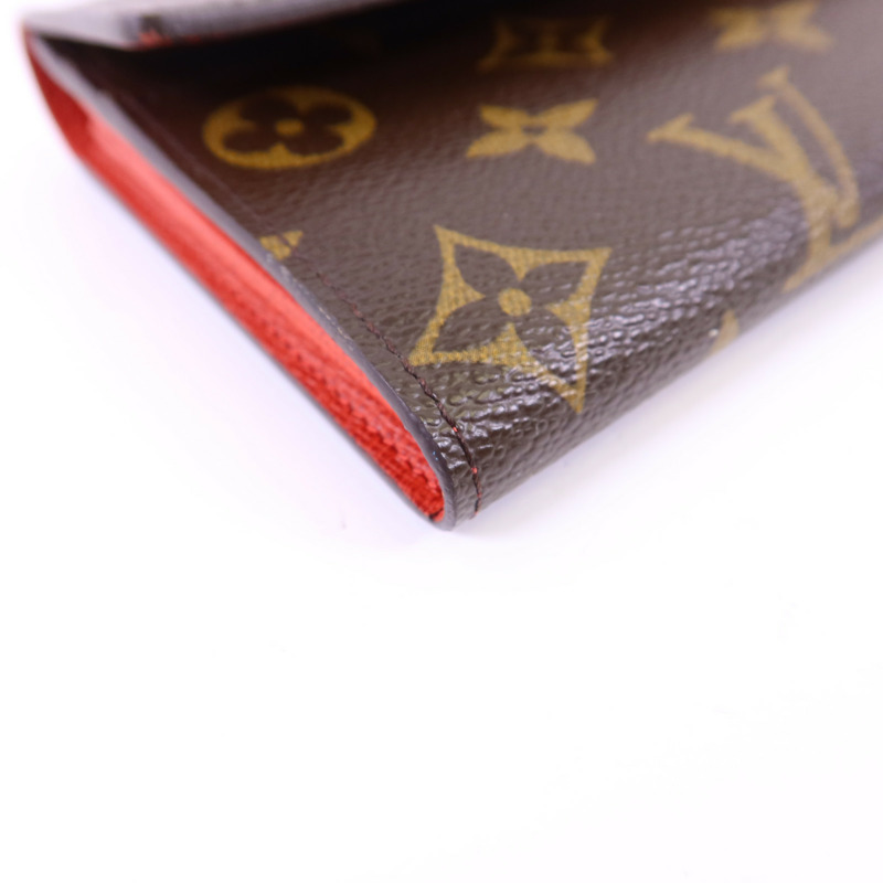 LOUIS VUITTON Monogram Groom Portrfeuille Sarah金扣長錢包-11
