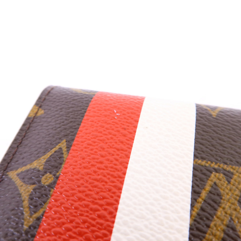 LOUIS VUITTON Monogram Groom Portrfeuille Sarah金扣長錢包-14