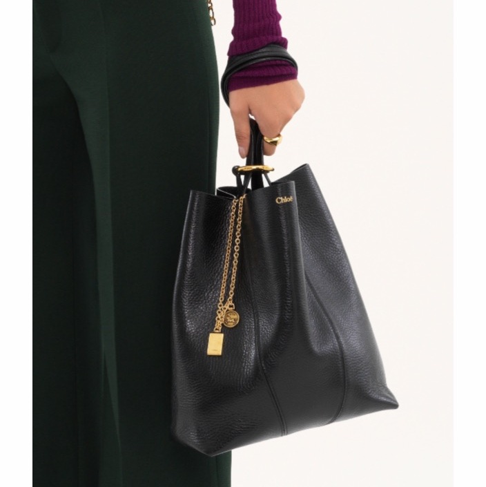 Chloe 女士 徽標托特包均碼碼27cm*14cm*30cm-0