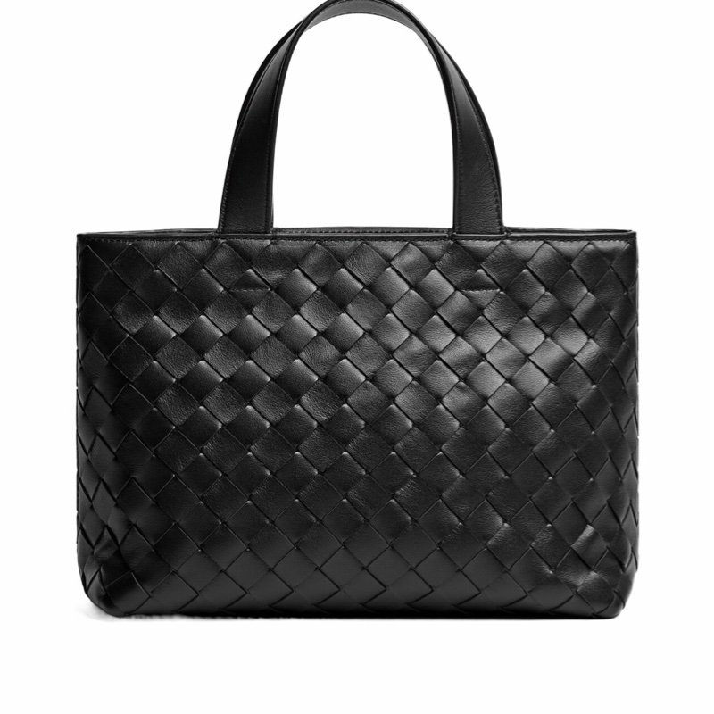 新款Bottega Veneta 男士 迷你Intrecciato編織拉鍊托特包均碼碼小號、27cm*10cm*18cm-1
