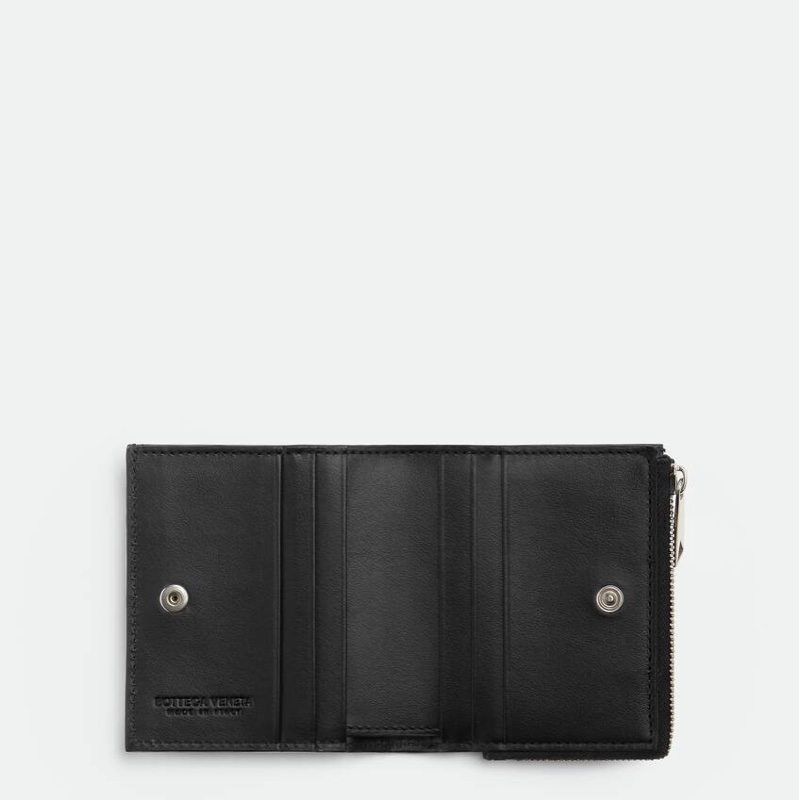 Bottega Veneta 男士 拉鍊雙折錢包均碼碼9cm*2cm*10cm-3