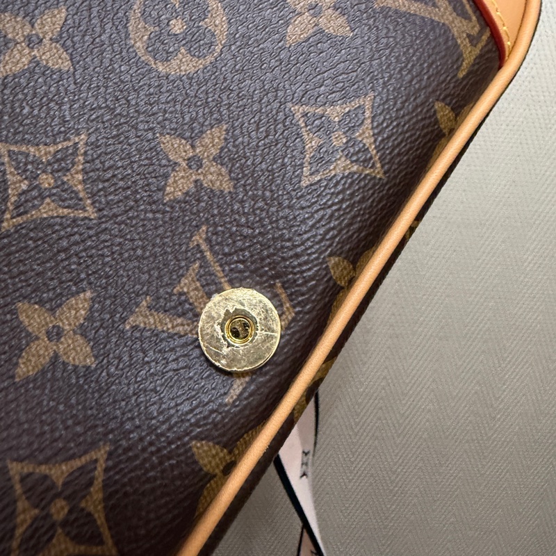 LV 原花Diane金釦手提肩斜背包M45985-15