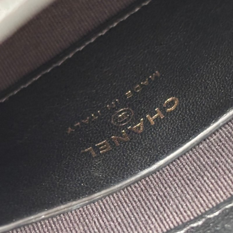 ::CHANEL:: AP3429 黑色經典菱格紋皮革金獅頭吊飾肩背包 鏈包 肩背鏈包 手提包-31