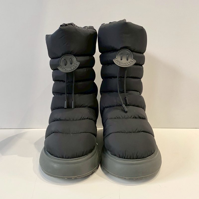 Moncler Gaia雪靴 羽絨 黑色 踝靴 短靴 39號-0
