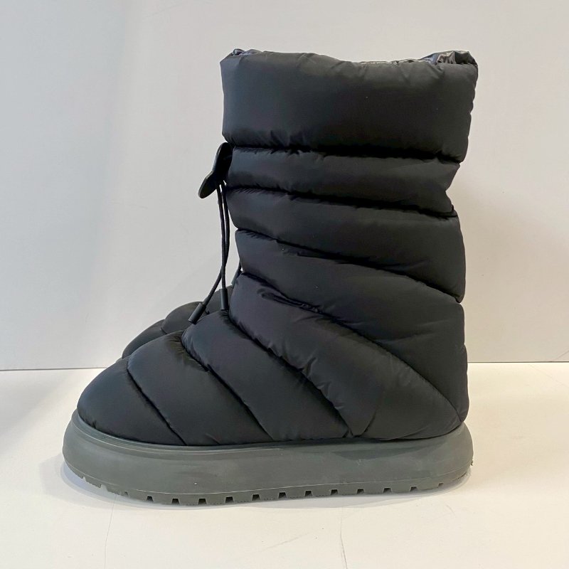 Moncler Gaia雪靴 羽絨 黑色 踝靴 短靴 39號-2