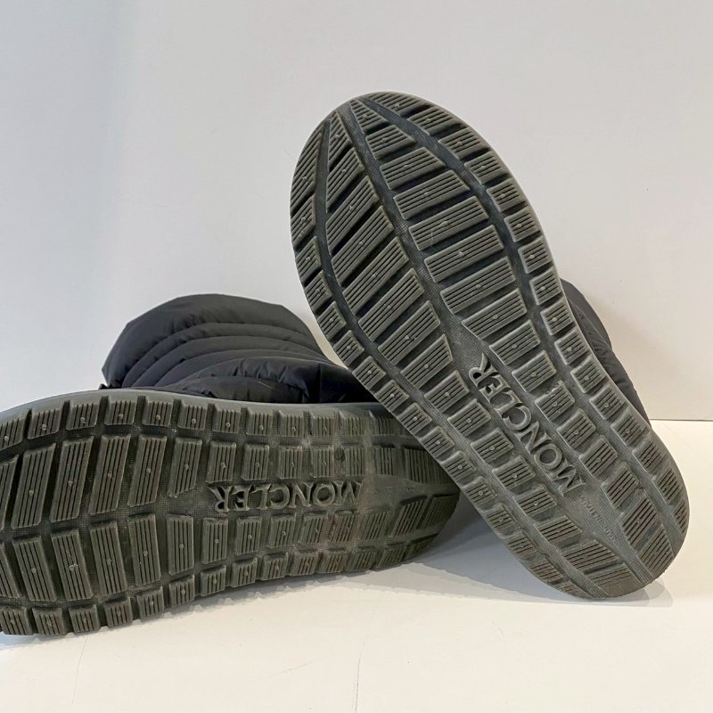 Moncler Gaia雪靴 羽絨 黑色 踝靴 短靴 39號-4