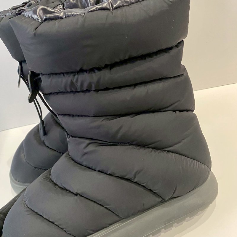 Moncler Gaia雪靴 羽絨 黑色 踝靴 短靴 39號-6