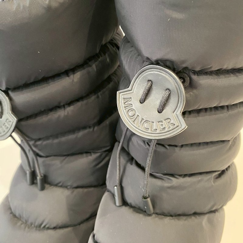 Moncler Gaia雪靴 羽絨 黑色 踝靴 短靴 39號-8