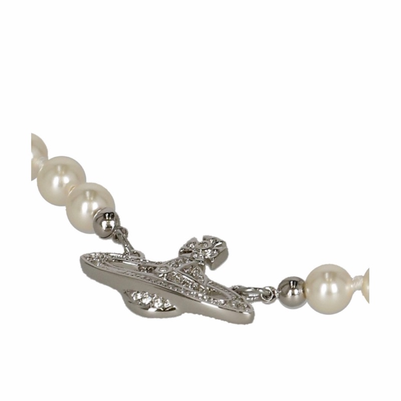 Vivienne Westwood 女士 土星吊飾珠飾項鍊均碼碼-3