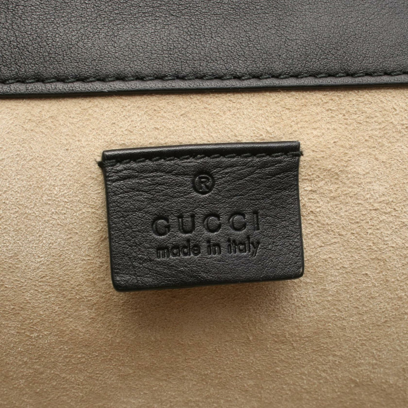 GUCCI Dionysus GG Supreme 單肩包 PVC塗層帆布 異國皮革 米色 多色 二手 女士-3