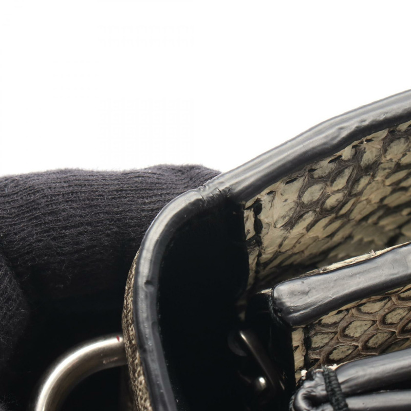 GUCCI Dionysus GG Supreme 單肩包 PVC塗層帆布 異國皮革 米色 多色 二手 女士-9