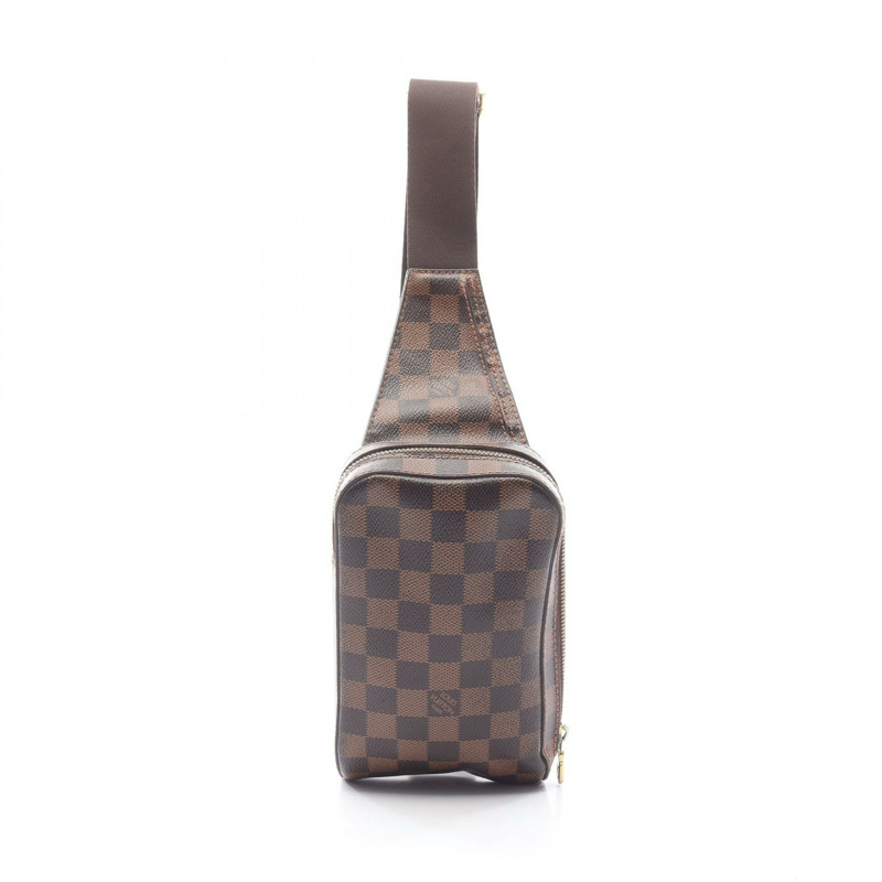 LOUIS VUITTON geronimos 腰包 N51994 Damier Ebene 二手男女通用 LV-0