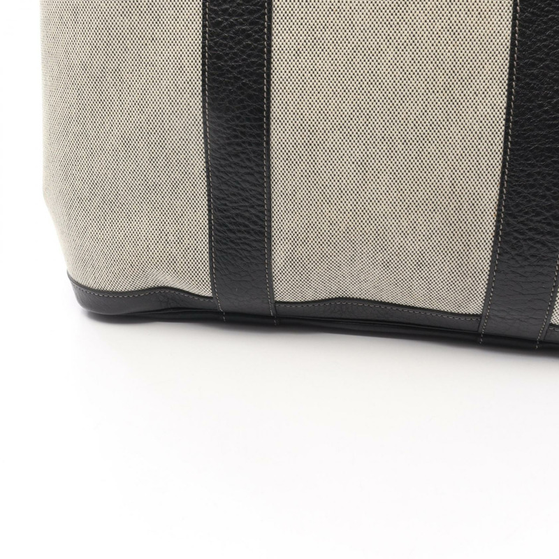 愛馬仕 Garden Party PM 手提包 H Toile H 帆布 Negonda 皮革 米白色二手-12