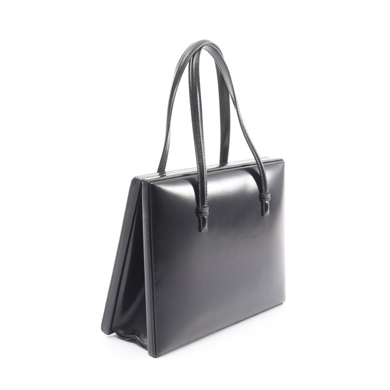 LOEWE 黑色真皮單肩手提包（二手女款）-1