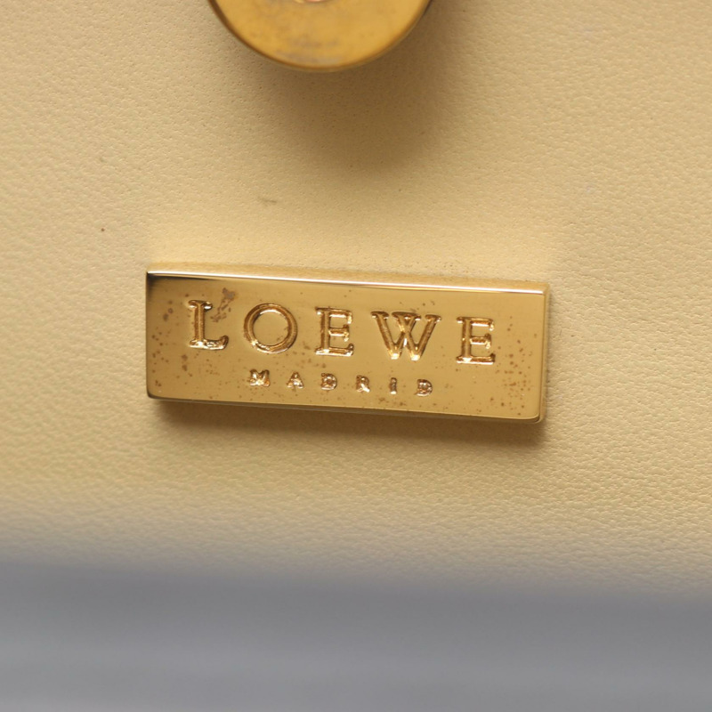LOEWE 黑色真皮單肩手提包（二手女款）-3