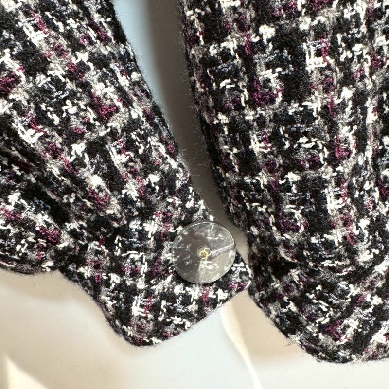 CHANEL 毛尼 針織外套 陳偉霆同款 短版 鈕扣 46號 M9150-3