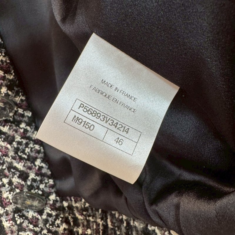 CHANEL 毛尼 針織外套 陳偉霆同款 短版 鈕扣 46號 M9150-5