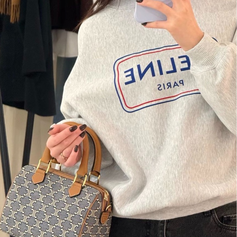 Celine 女士 小號TRIOMPHE波士頓包-2